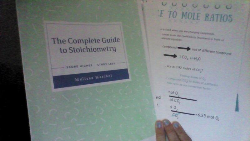 The Complete Chemistry Guide to Stoichiometry (ebook) - Customer Photo From Evelyn Fragoso