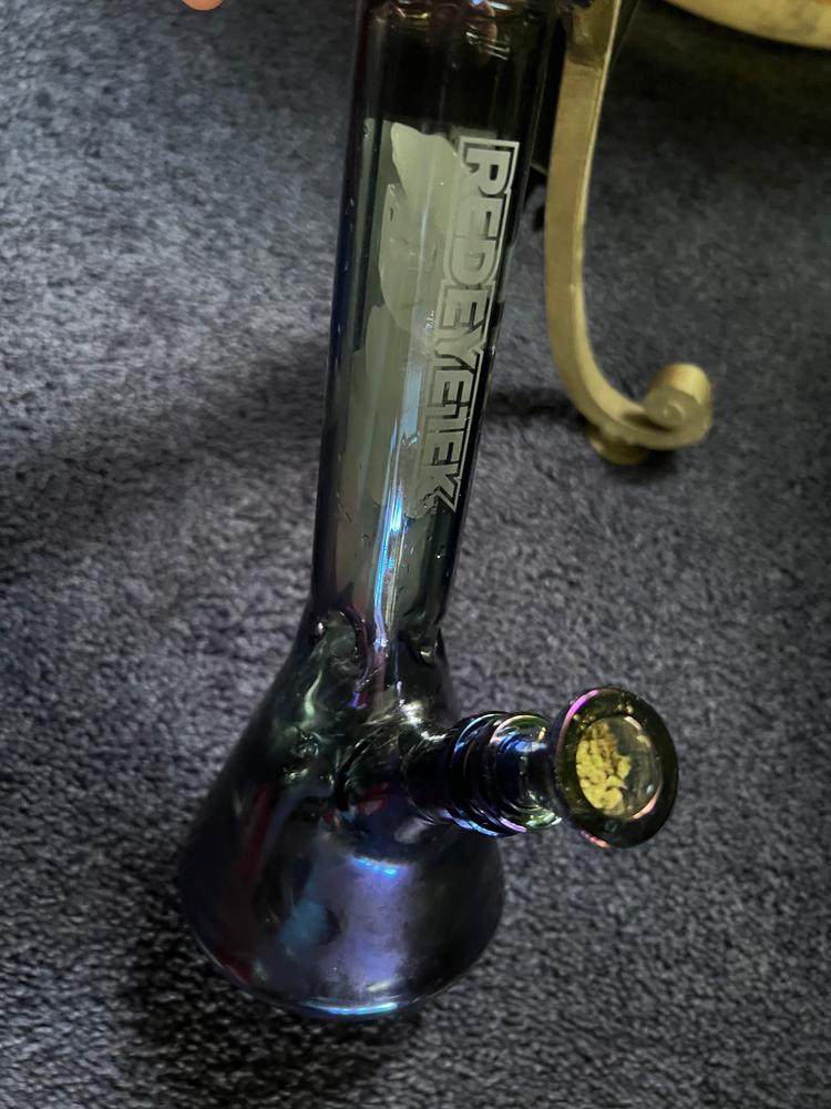 Red Eye Tek 10in Hex Top Beaker Bong - Customer Photo From Vvqkrs