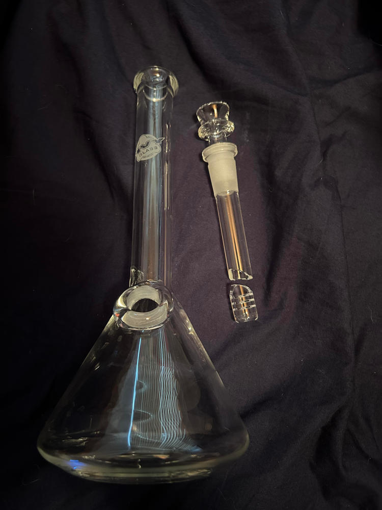 HVY Glass 26mm Beaker Bong - Customer Photo From Ivan 