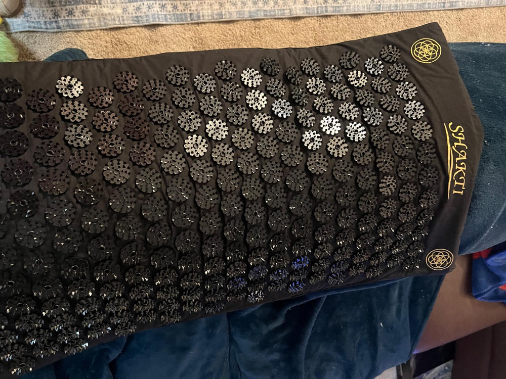 Shakti Premium Acupressure Pillow - Customer Photo From Marlena Estrella