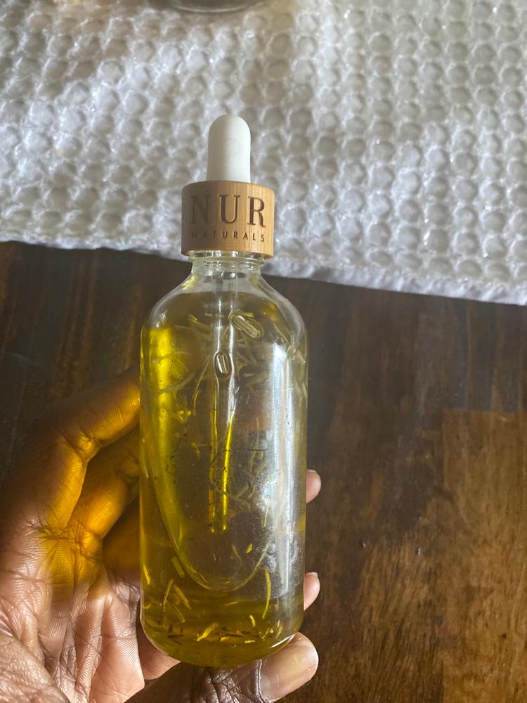 Auset Hair Growth Oil - Customer Photo From Bianca