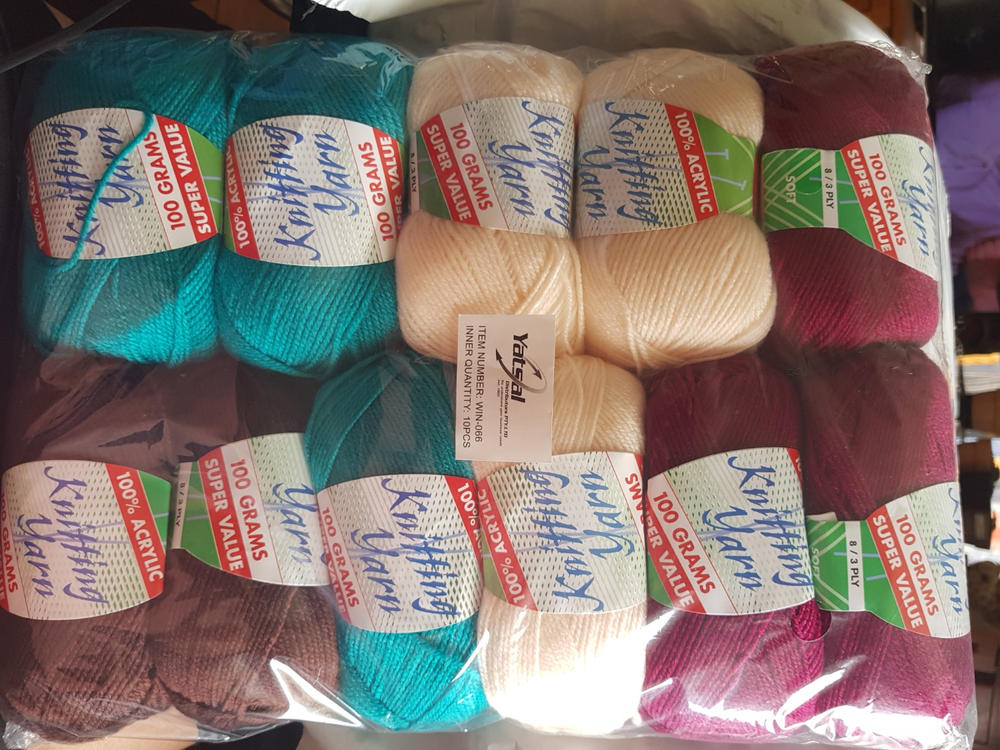 Yatsal Knitting Yarn 8 ply 100g - Customer Photo From Gayle Boardman