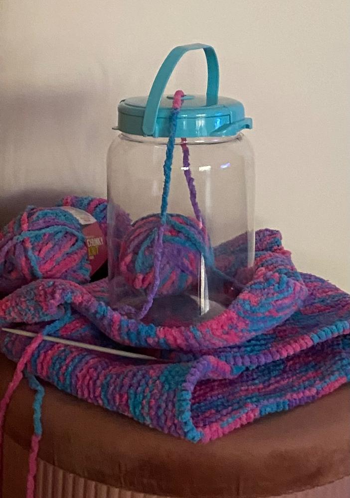 Microfiber Chunky Knit Yarn 100g - Customer Photo From Carol Ferguson