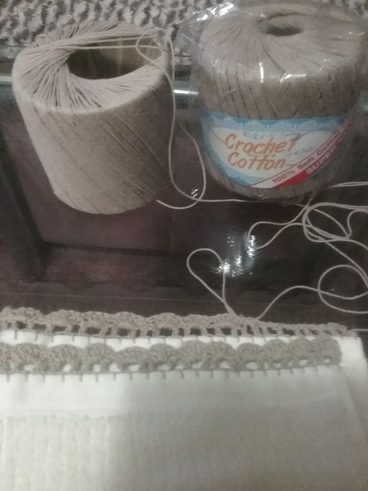 Crochet Cotton 50g - Customer Photo From Julie Long