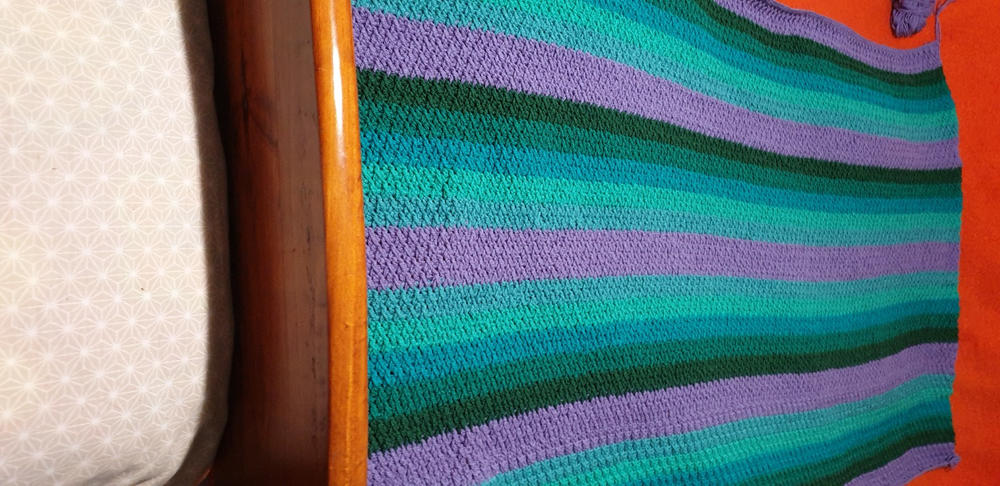 Yatsal Knitting Yarn 8 ply 100g - Multicolour - Customer Photo From Shirley Coates