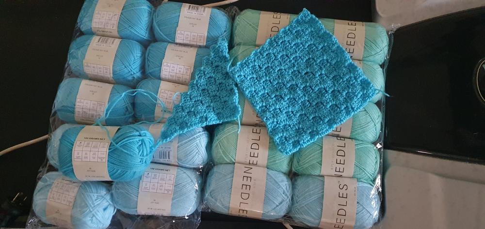 Needles acrylic yarn 8 ply - 100g - Customer Photo From Kira Roberts