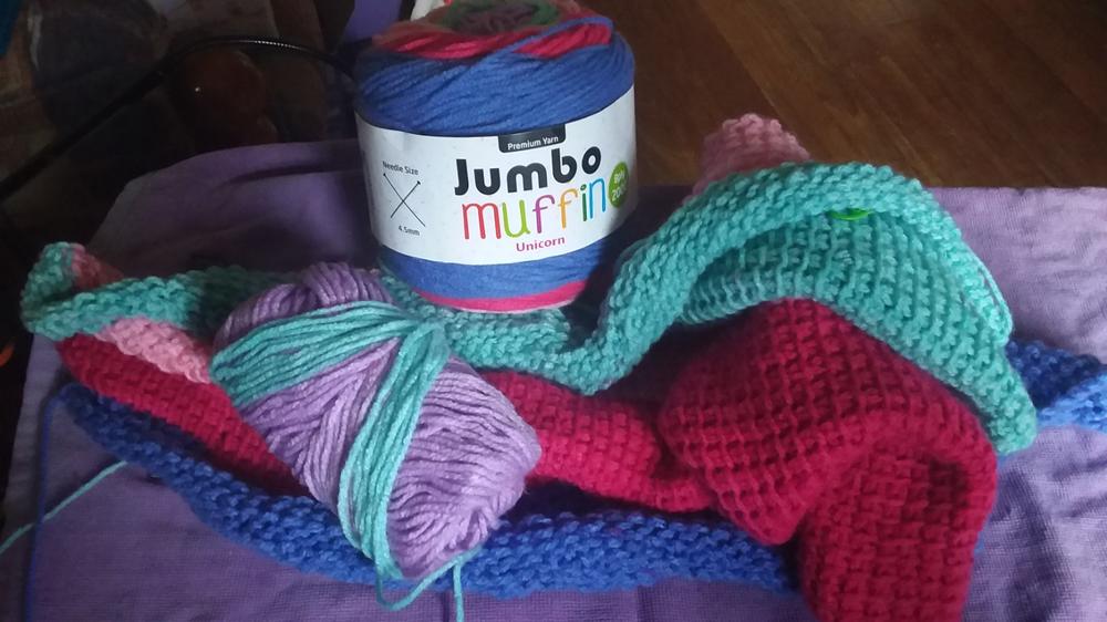 Jumbo Muffin Cake Yarn - Customer Photo From Angela Johnson