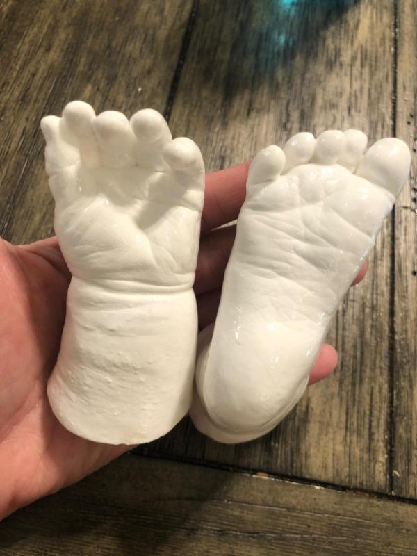 Baby Hand and Foot Casting: Luna Bean Plaster Kit – Luna Bean