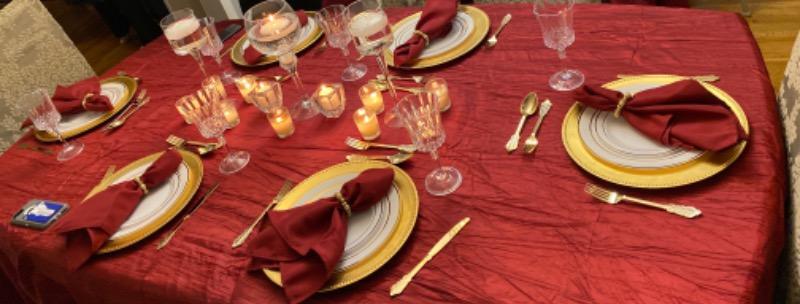 Plastic Plates - Gold Edge Dinnerware Set | Smarty Had A Party