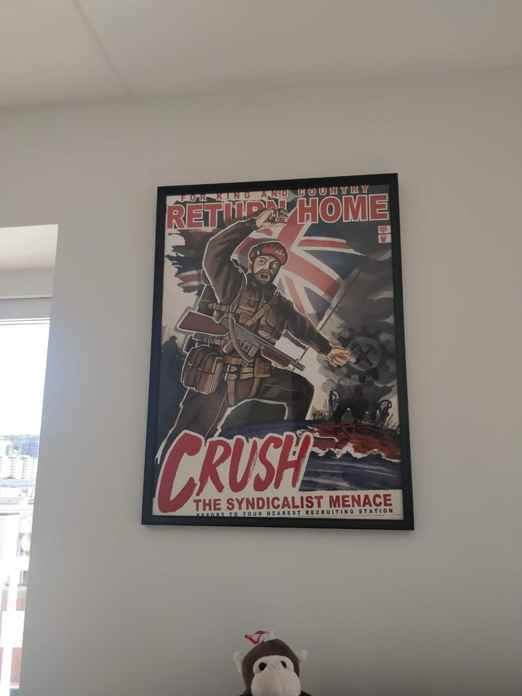 Kaiserreich - Dominion Of Canada Propaganda Poster - Return Home - Customer Photo From Hampus Drott