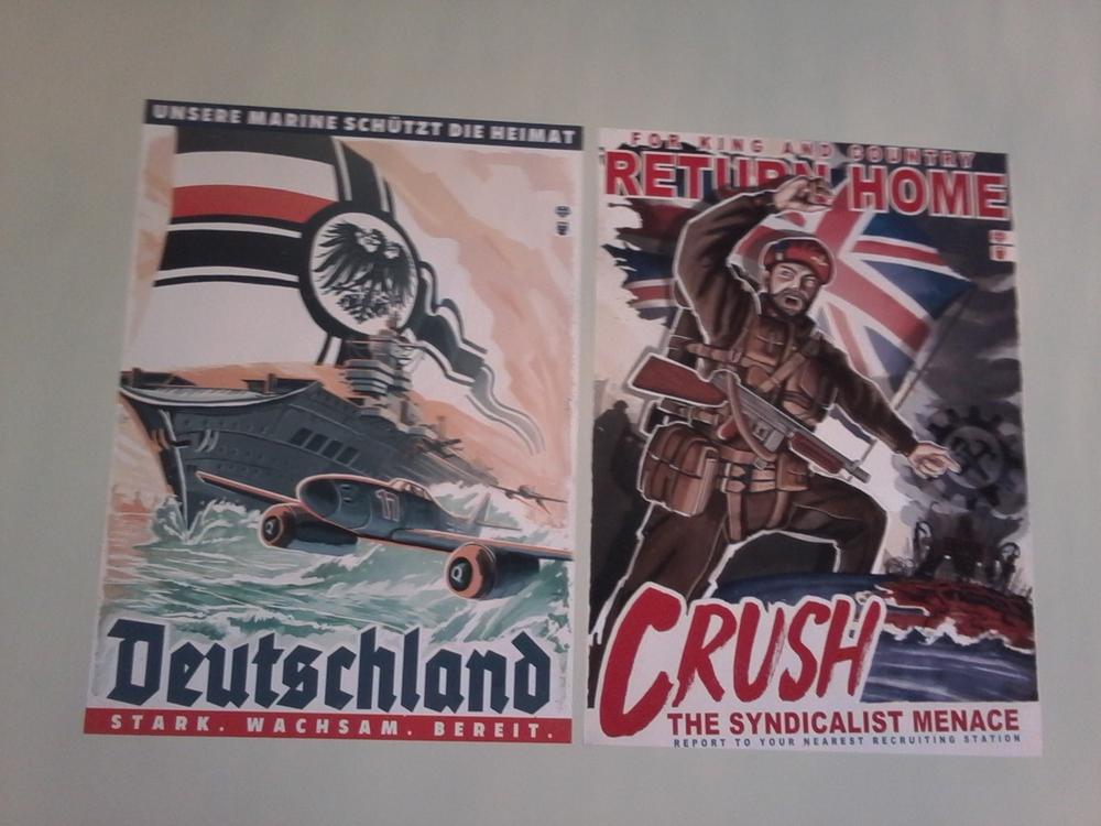 Kaiserreich - Dominion Of Canada Propaganda Poster - Return Home - Customer Photo From Alsion