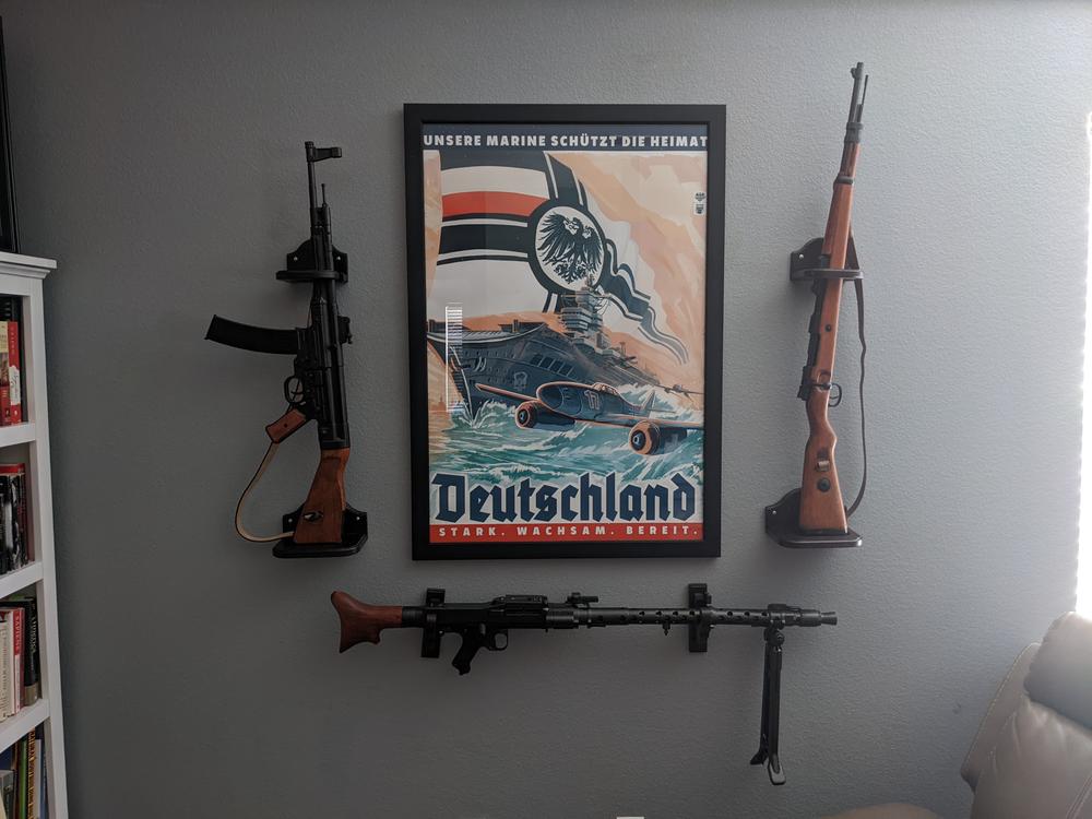 Kaiserreich - German Empire Propaganda Poster - Stark, Wachsam, Bereit. - Customer Photo From Anonymous