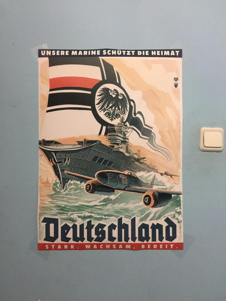 Kaiserreich - German Empire Propaganda Poster - Stark, Wachsam, Bereit. - Customer Photo From Nikita
