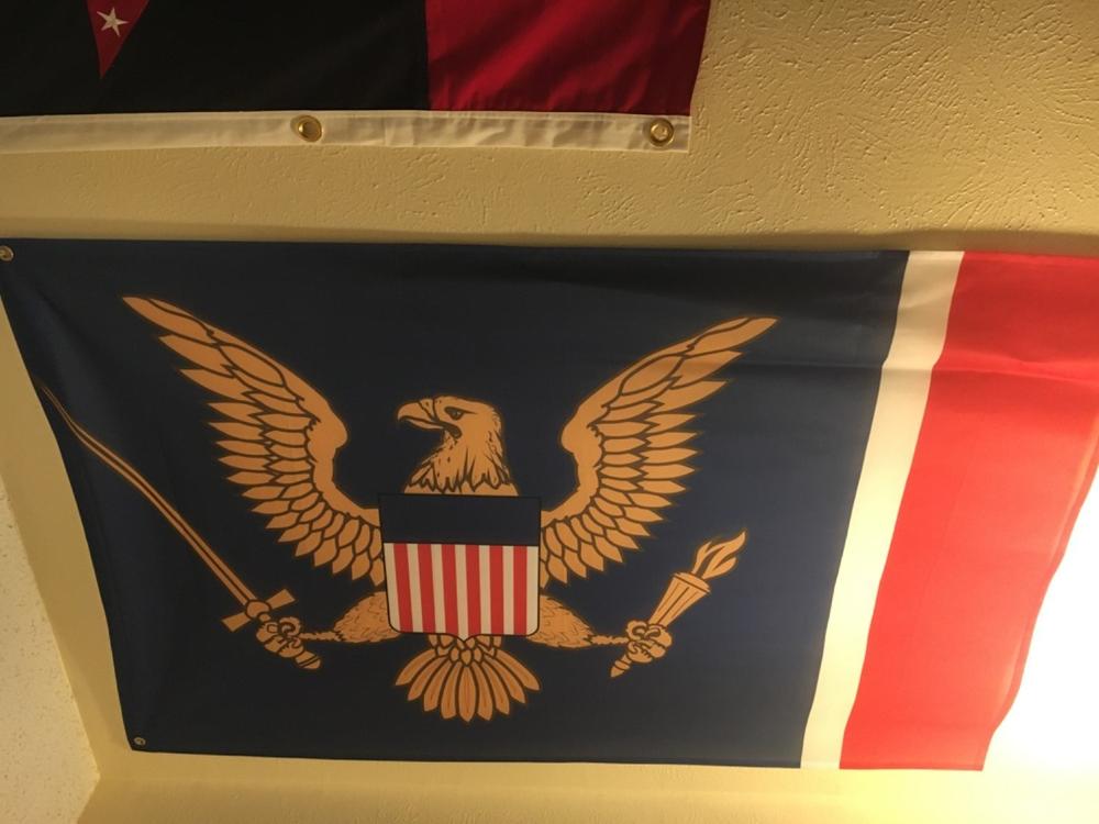 American Union State Flag - Colored (Single-Sided) - Customer Photo From FrontLineTexan