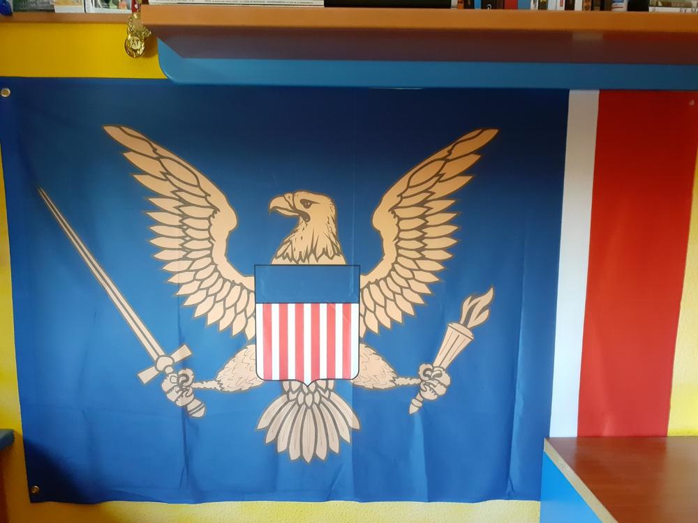 American Union State Flag - Colored (Single-Sided) - Customer Photo From Sergio