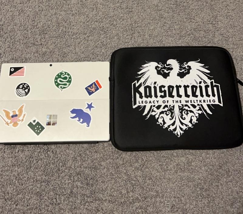 Kaiserreich Laptop Sleeve - Customer Photo From Syrus
