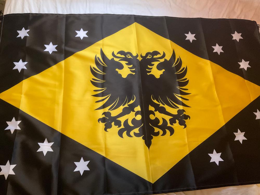 Danubian Federation Flag (Single-Sided) - Customer Photo From Aaron McIntyre
