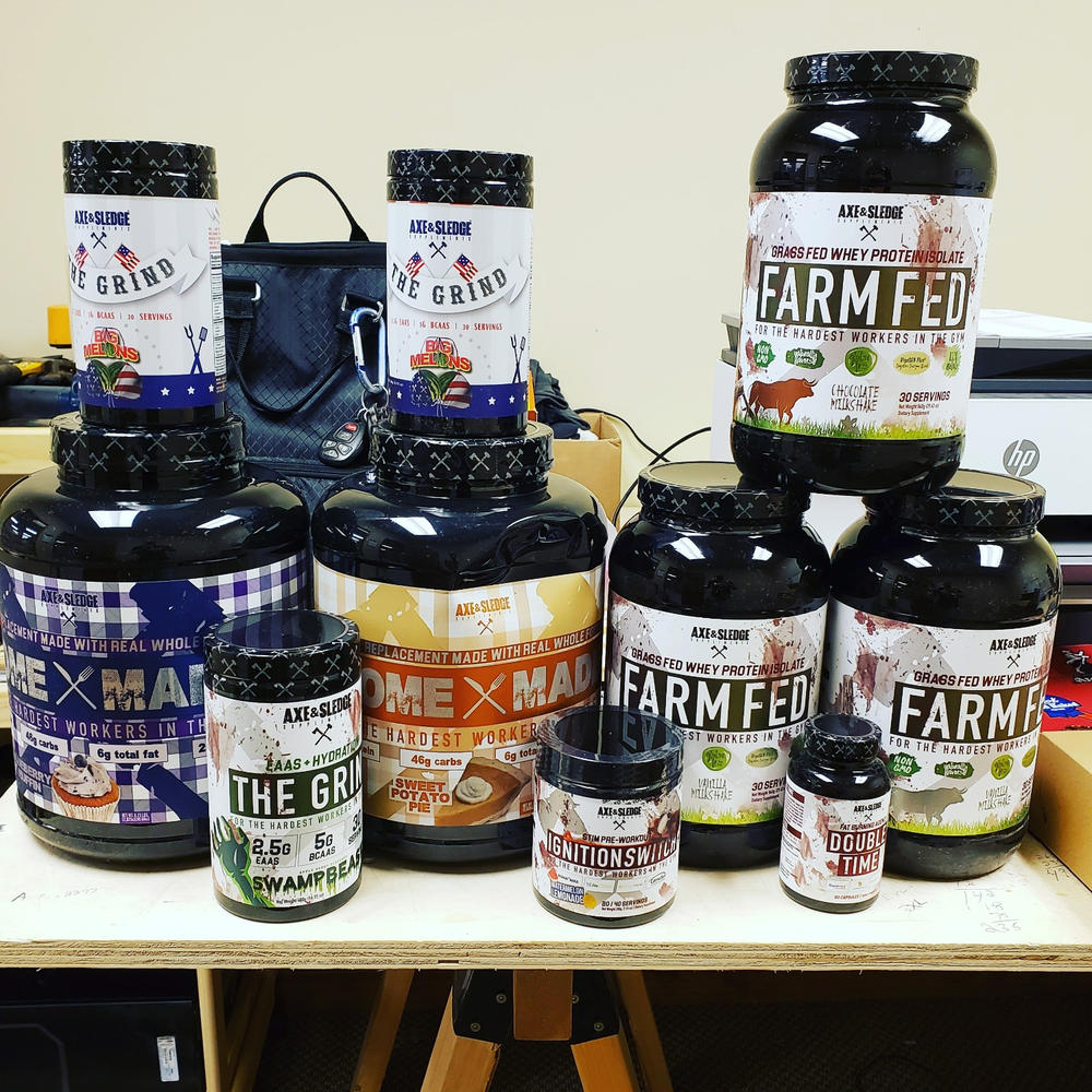 Home Made Meal Replacement Powder 6.5lb Axe & Sledge — Nutrition Faktory