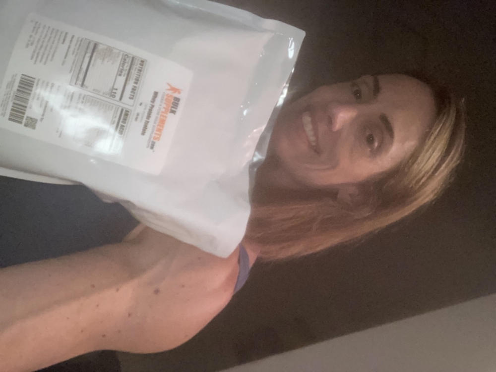 Whey Protein Isolate 90% - Customer Photo From Alissa C.