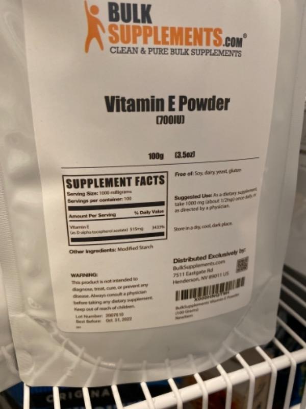 Vitamin E 400 IU - Customer Photo From David S.