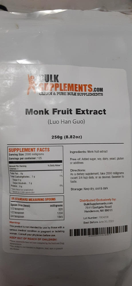 Luo Han Guo (Monk Fruit Extract) - Customer Photo From Ronirey Dimal