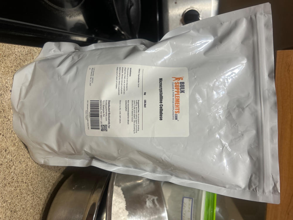 Microcrystalline Cellulose (MCC) - Customer Photo From Mike Martin