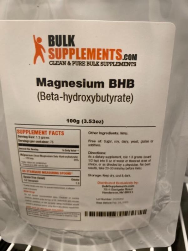 BHB Beta-hydroxybutyrate (Magnesium) - Customer Photo From David S.