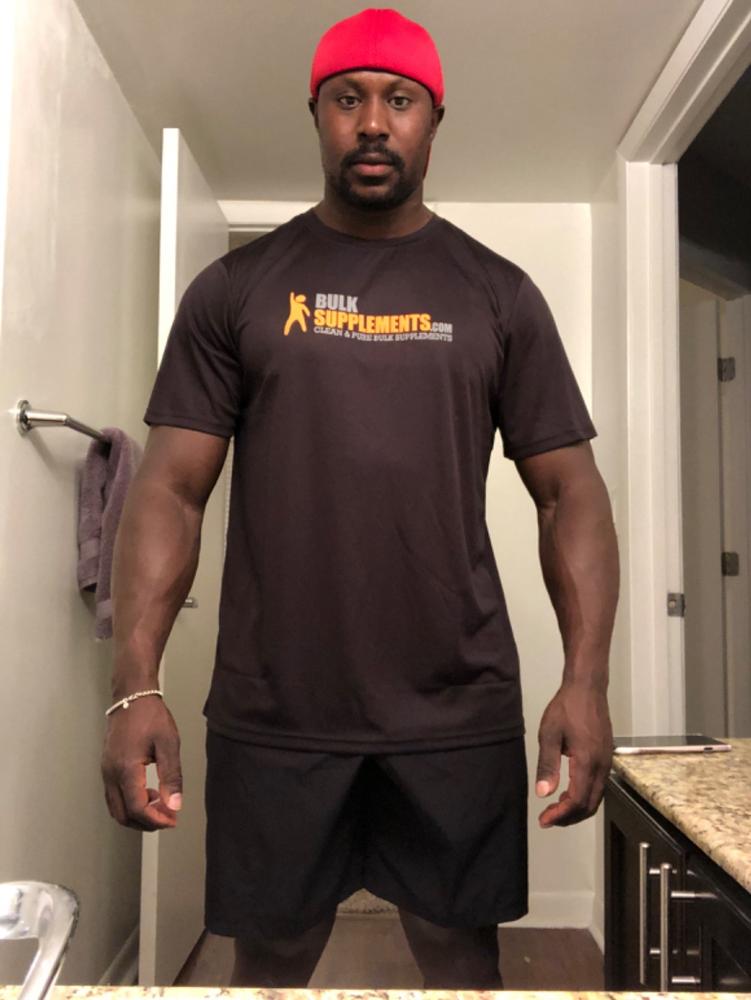 Crew Neck Performance T-Shirt - Customer Photo From Duke Machaka