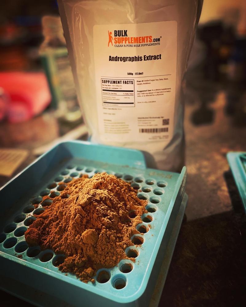 Andrographis Extract - Customer Photo From Tyler Bergeron