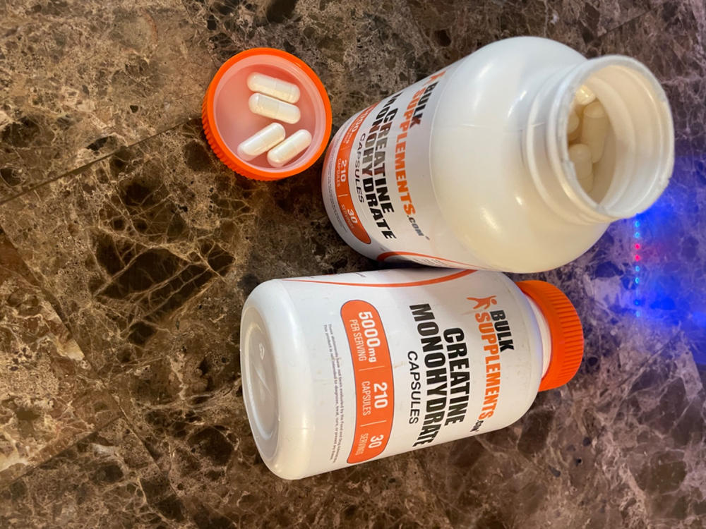Creatine Monohydrate Capsules - Customer Photo From Mike OBrien