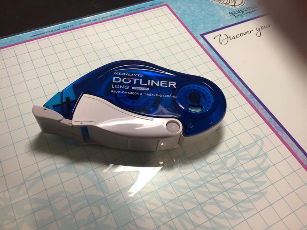Kokuyo Dotliner Adhesive Glue Tape - Large - Long Type - 10 mm x 36 m - Customer Photo From Marie Mintern-Lane