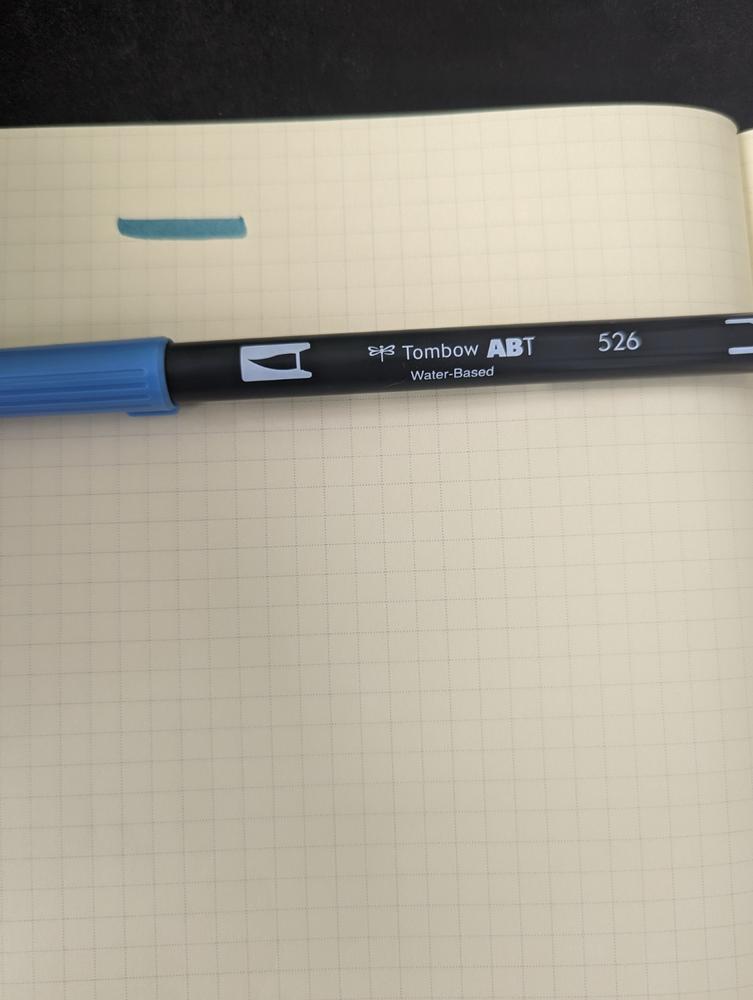 Tombow ABT Dual Brush Pen - Blue Color Range 2 (526 - 565) - Customer Photo From Katherine Kwok