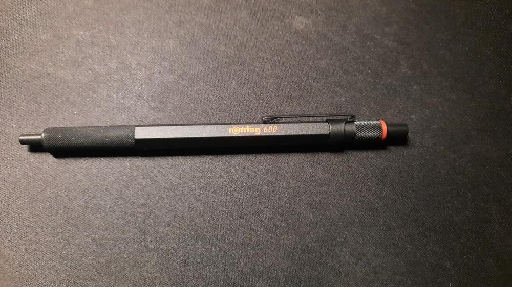 Rotring 600 Ballpoint Pen - Black Ink - Black Body - 1.0 mm - Customer Photo From Samuel Rili