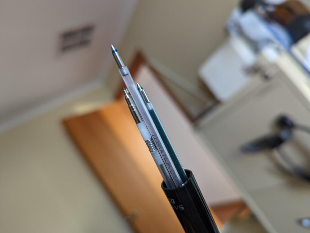 Zebra Sarasa Multi 4 Color 0.5 mm Gel Ink Multi Pen + 0.5 mm Pencil - Customer Photo From Mark Nettleton