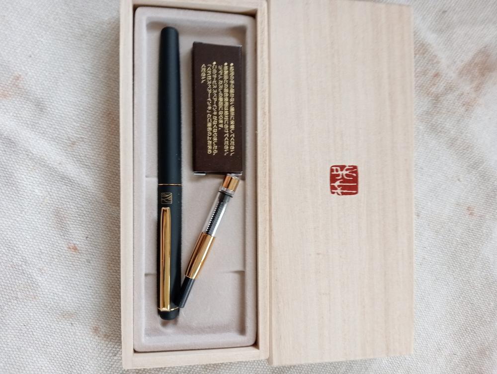 Platinum Fountain Pen Converter - Gold - Customer Photo From Isabelle Gauthier