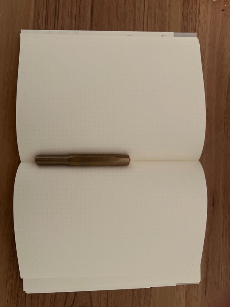 Midori MD Notebook - Dot Grid - A5 - Customer Photo From Caroline Ashton