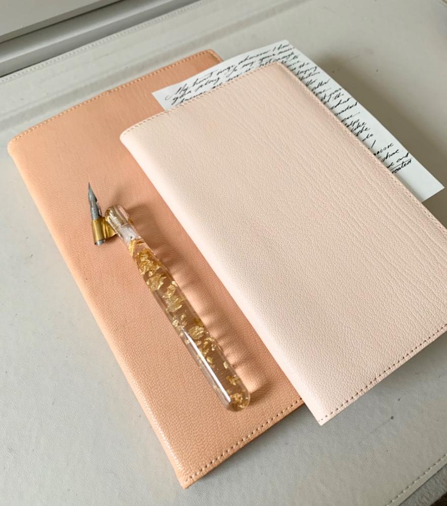 Midori MD Notebook Cover - Goat Leather - B6 Slim - Customer Photo From Haily Tran