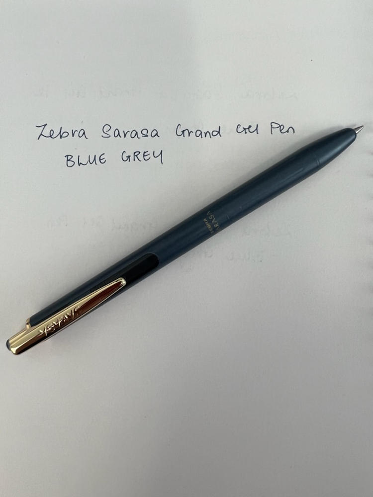 Zebra Sarasa Grand Gel Pen - Metal Body - Vintage Colour - 0.5 mm - Customer Photo From Patricia Khoo