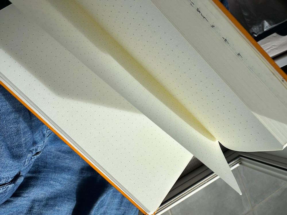 Leuchtturm1917 Medium Hardcover Notebook - Dotted - Rising Sun - A5 - Customer Photo From Sukanya Deb