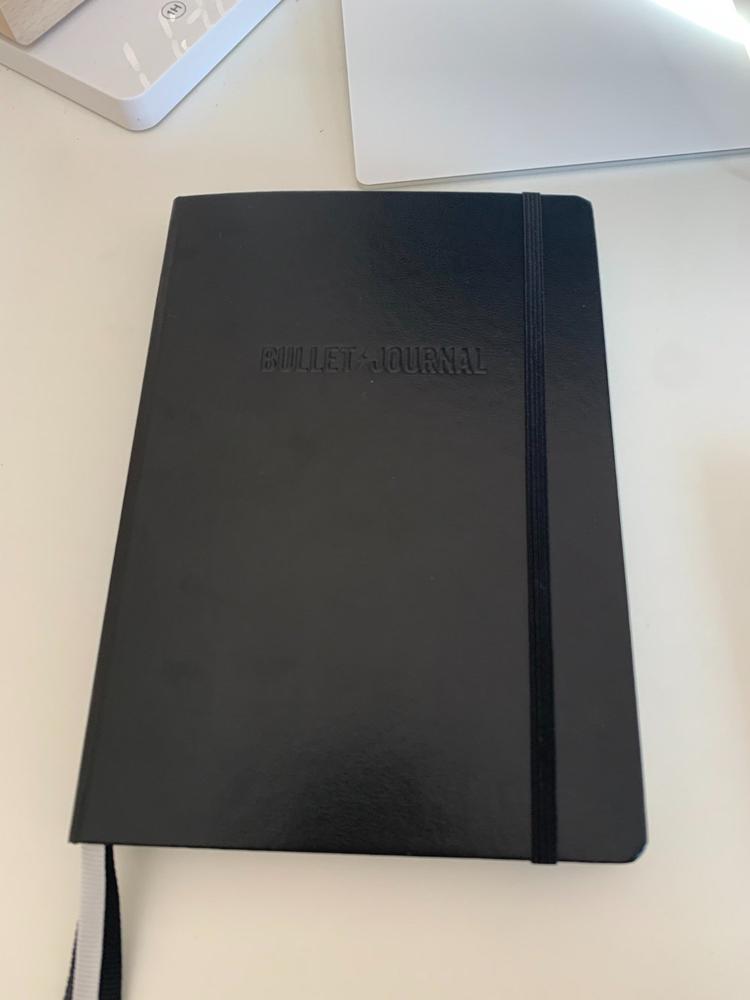 Leuchtturm1917 Bullet Journal Edition 2 - 120gsm Paper - Dotted - Black - A5 - Customer Photo From Jingke Zhang