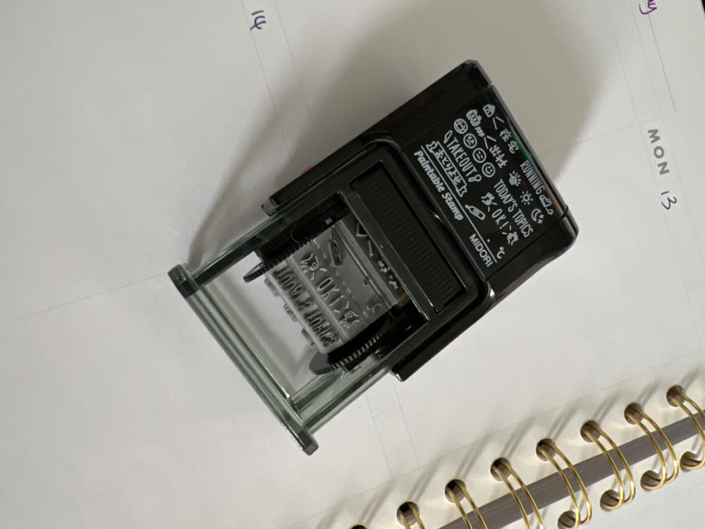 Midori Paintable Rotating Stamp - 10 Designs - New Daily Life - Customer Photo From Audrina Ning