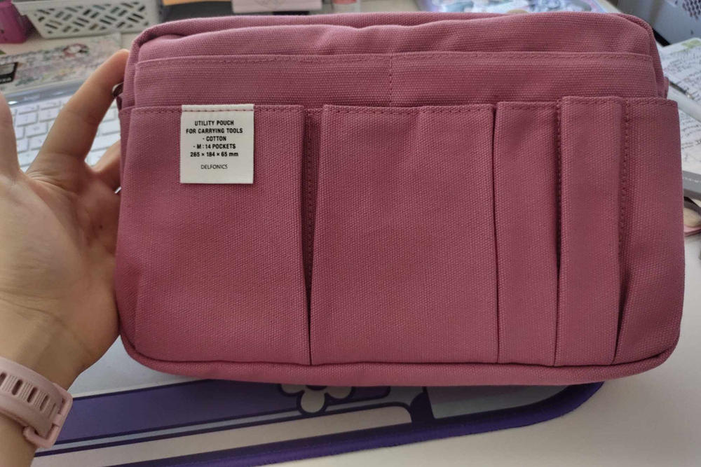 Delfonics Inner Carrying Bags - Pink - Medium - Customer Photo From Jacqueline Whitford