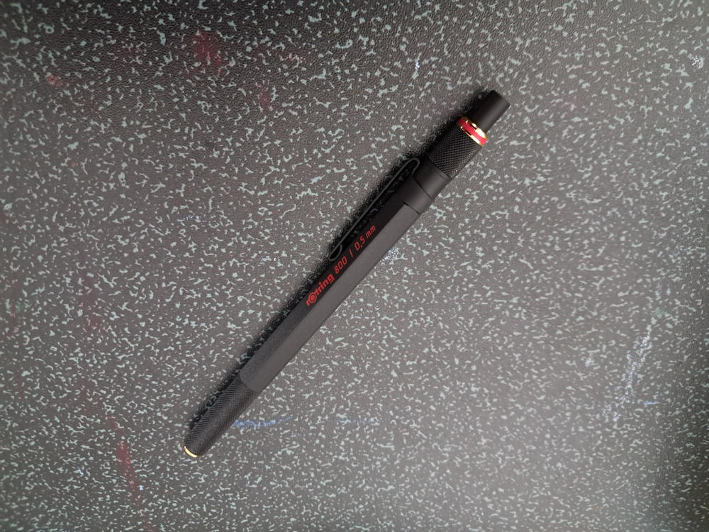 Rotring 800 Retractable Drafting Pencil - Black Barrel - 0.5 mm/0.7 mm - Customer Photo From MISS SHRUTI JOSHI