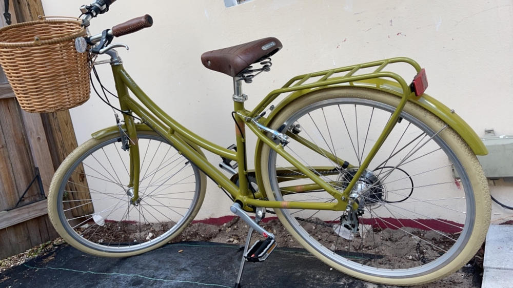 Polygon Sierra Oosten - 26 inch Womens Cruiser / City Bike - Lemon Ginger - Customer Photo From Silvia Sper
