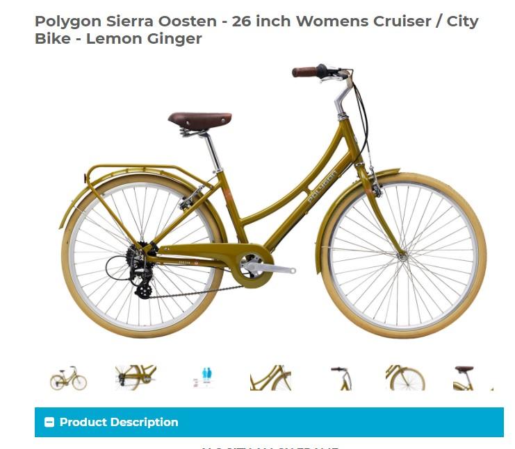 Polygon womens bike sale