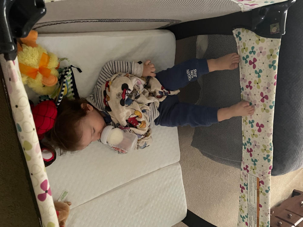 Pack 'n Play Mattress for (38"x26") Portable Playard hiccapop