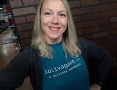 The Lone Travel Girl Unique Travel Words Triblend T-shirt: Solivagant Review