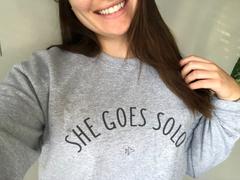The Lone Travel Girl She Goes Solo Crew Neck Sweatshirt Review