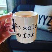 The Lone Travel Girl Go Solo, Go Far Mug Review