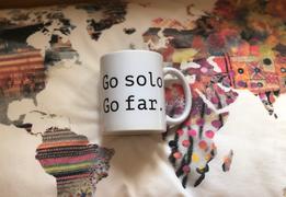 The Lone Travel Girl Go Solo, Go Far Mug Review